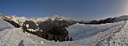 71 Scendiamo pestando neve rammollita dal caldo sole